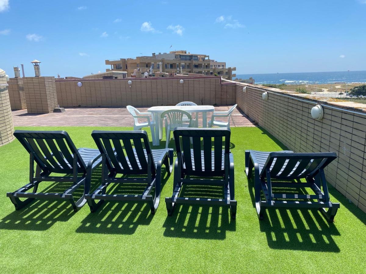 Beach Front With Rooftop ヴィラ・ド・コンデ エクステリア 写真